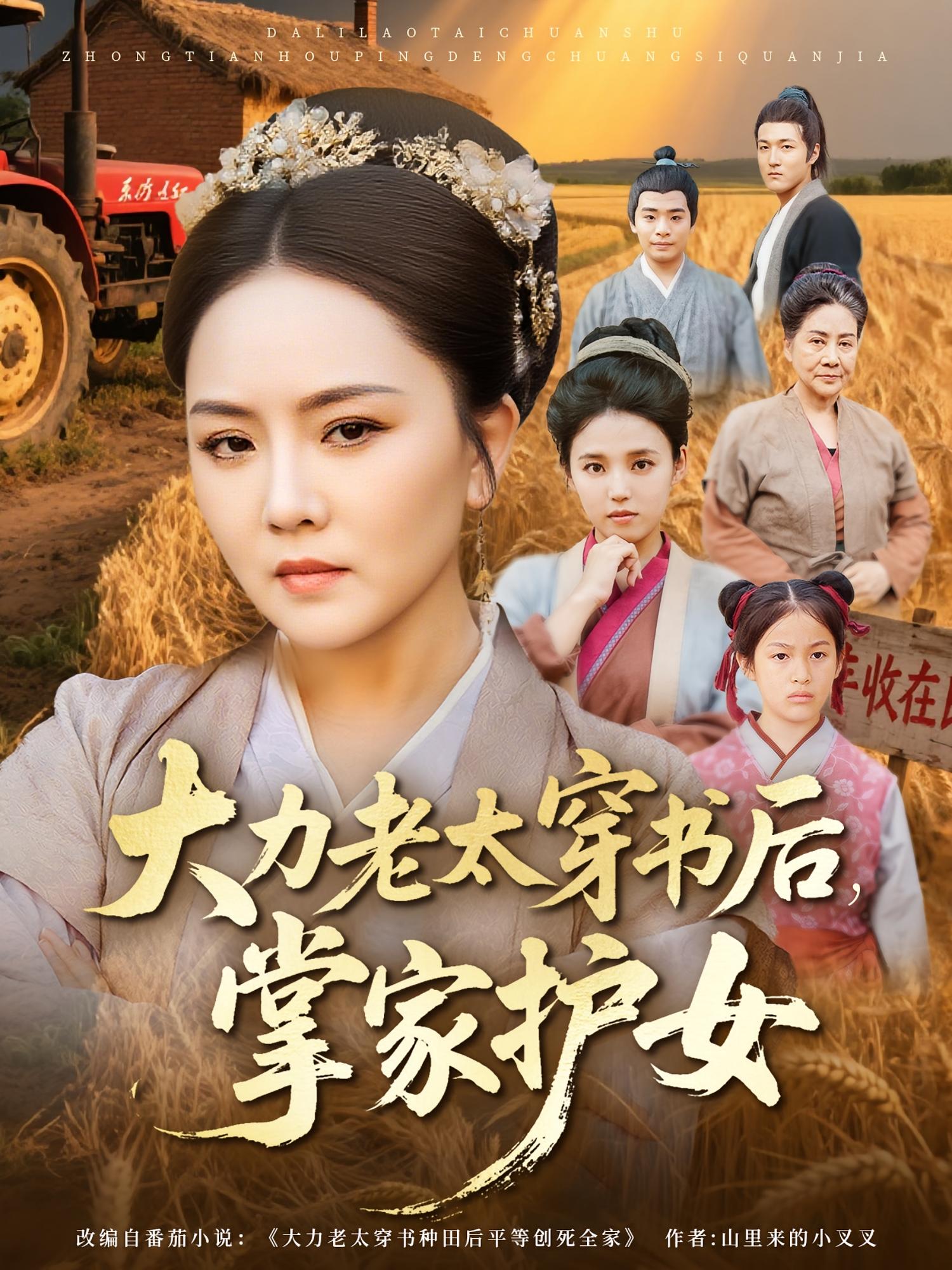 大力老太穿书后，掌家护女(全集)